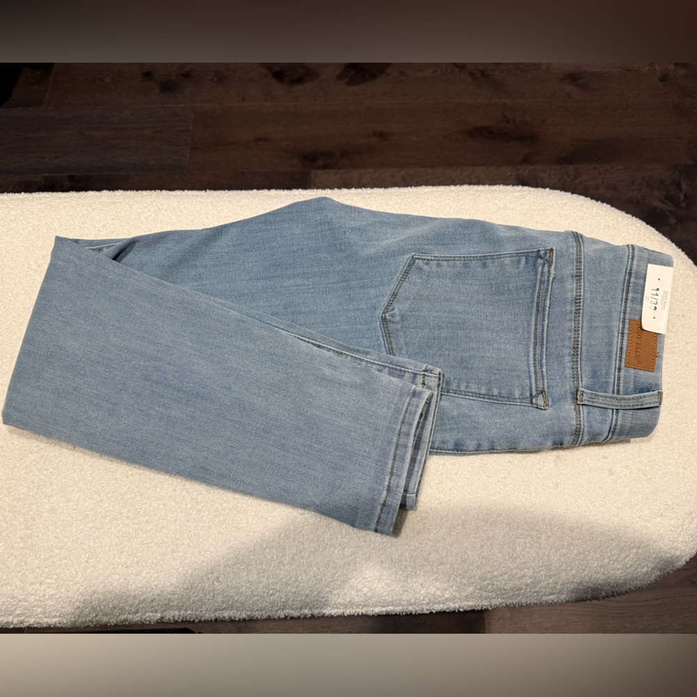 NWT Judy blue mid-rise skinny fit pull-on jeans in sz 11/30 - Picture 9 of 14